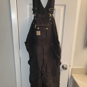 Carhartt Coverall duck lined black